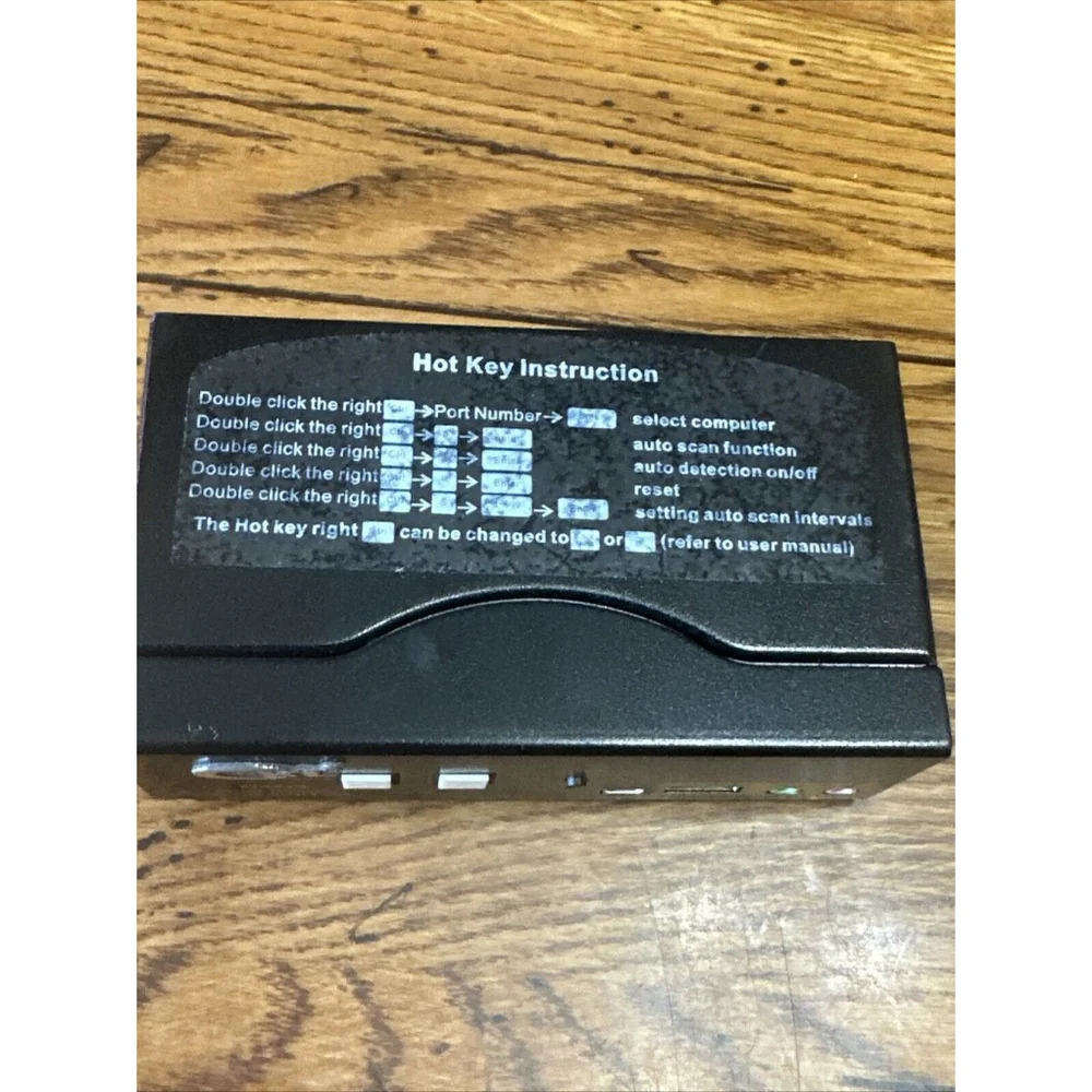 CKL HDMI KVM Switch 2 Port Dual Monitor Extended Display USB KVM Switch No Cords